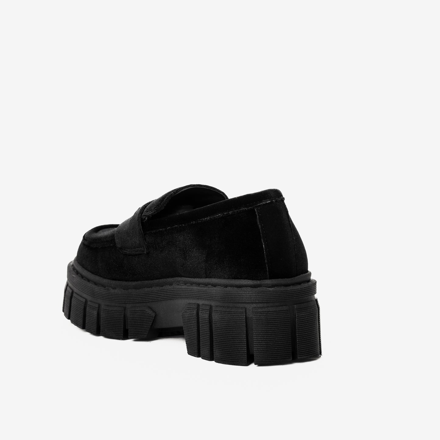 Moccasin: PRECIOUS BLACK VELVET AND BLUE SHINE