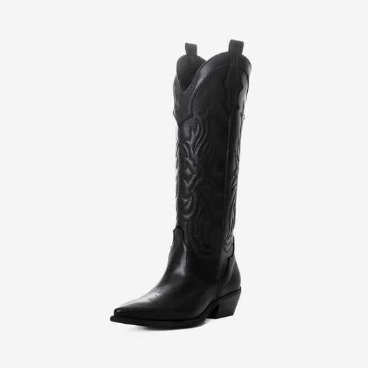 Texan boot: BLACK CHARLOTTE